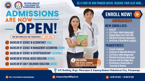 Divine Grace Colleges of Pampanga Inc. .